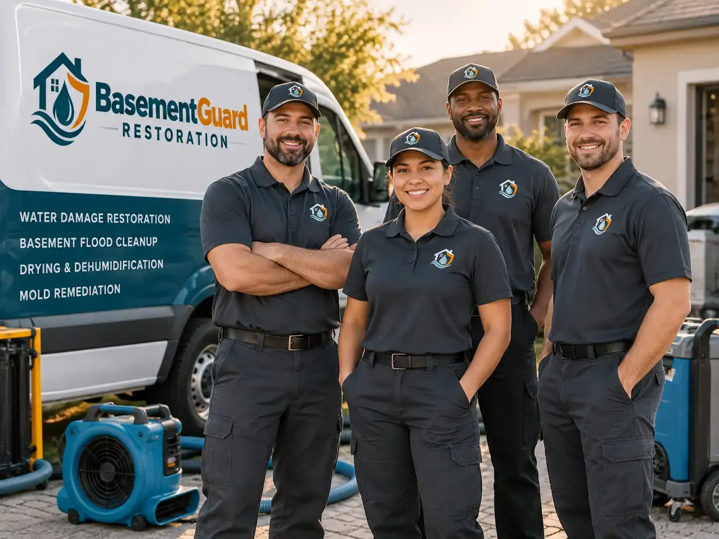 Basement Water Damage Restoration company in Midway, TX